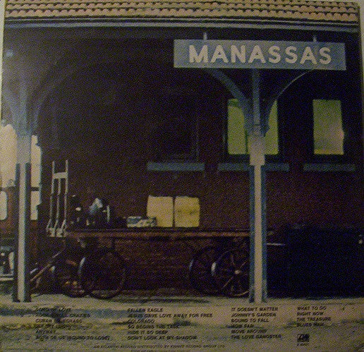 Stephen Stills, Manassas ‎– Manassas - 2 × Vinyl LP, Album, UK 1972 (USED VG)