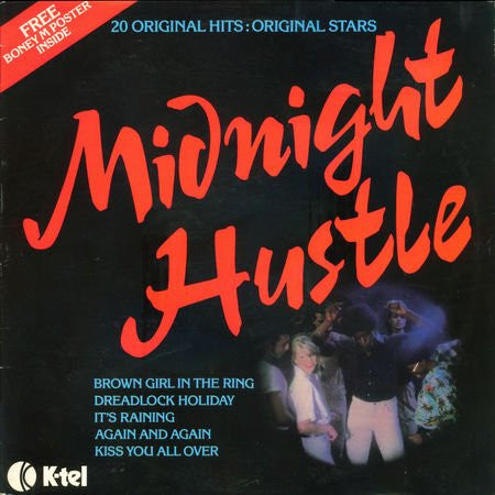Various ‎– Midnight Hustle - Vinyl LP, Compilation, Stereo, UK 1978 (USED VG)