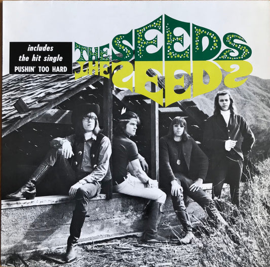 The Seeds ‎– The Seeds - Vinyl LP, Album, Reissue, White, Germany 1988 (USED VG+)