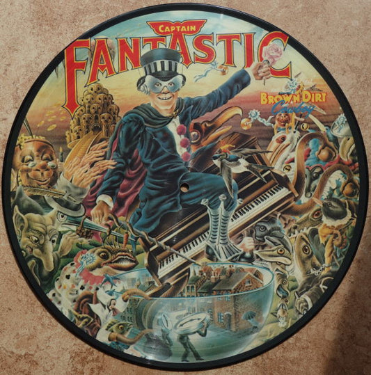 Elton John ‎- Captain Fantastic And The Brown Dirt Cowboy - Vinyl LP, Album, Picture Disc, UK 1978 (USED NM)