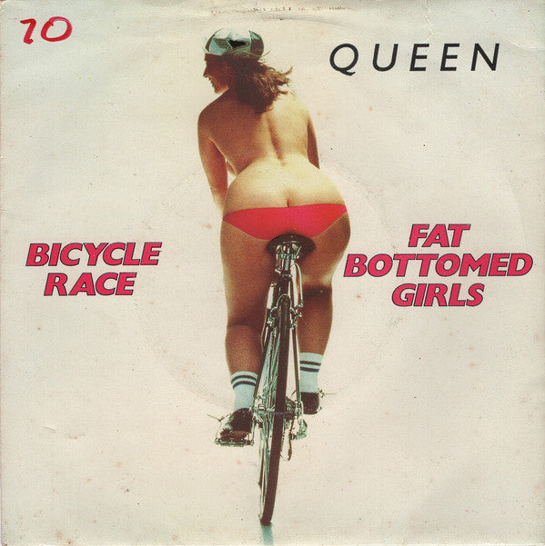 Queen ‎– Bicycle Race / Fat Bottomed Girls - Vinyl 7", 45 RPM, Single, UK 1978 (USED VG+)