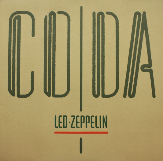 Led Zeppelin - Coda - Vinyl LP, Album, Stereo, 1982 (USED VG+)