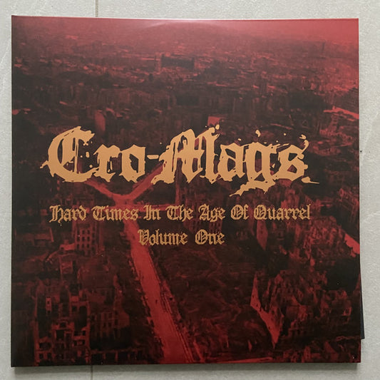 Cro-Mags ‎- Hard Times In The Age Of Quarrel Vol. 1 - 2 × Vinyl LP, Album, Reissue, UK 2022 (NEW SEALED)