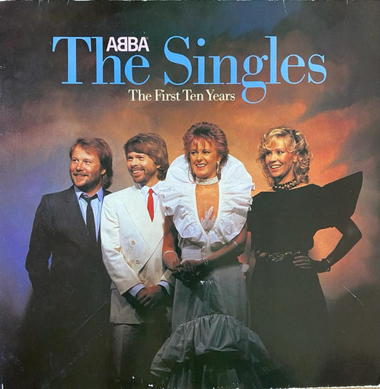 ABBA ‎– The Singles (The First Ten Years) - 2 × Vinyl, LP, Compilation, Netherlands 1982 (USED VG+)