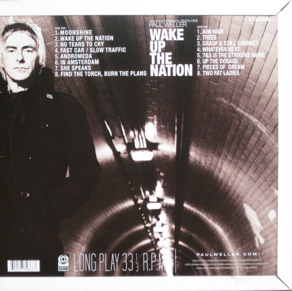 Paul Weller - Wake Up The Nation - Vinyl LP, Album, 2010 (USED VG+)