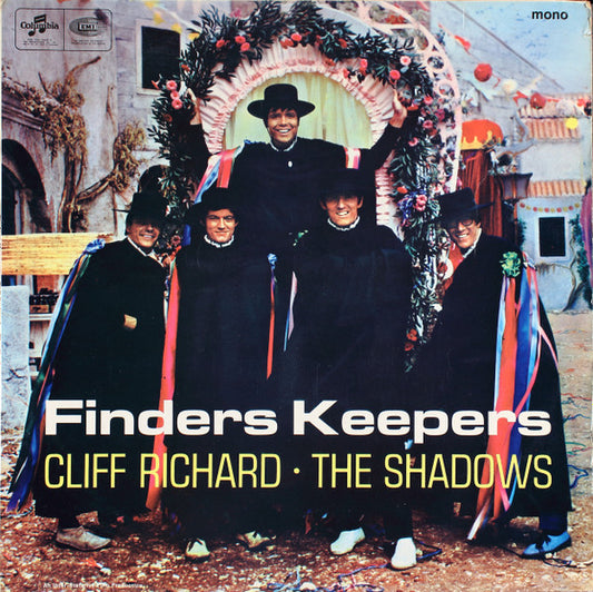 Cliff Richard & The Shadows ‎- Finders Keepers - Vinyl LP, Album, Mono, UK 1966 (USED VG)
