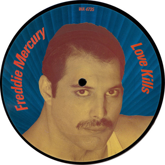 Freddie Mercury ‎– Love Kills - Vinyl 7", 45 RPM, Single, Picture Disc, UK 1984 (USED NM)