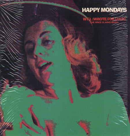 Happy Mondays – W F L (Wrote For Luck) (The Vince Clarke Remix) - Vinyl 12", 33 ⅓ RPM, Stereo, US 1989 (USED VG+)