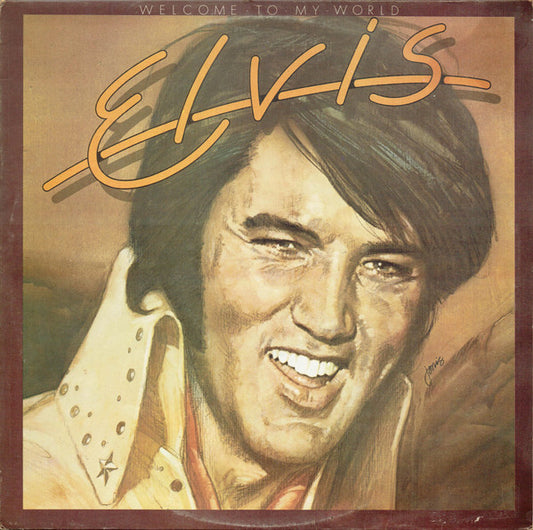 Elvis Presley ‎– Welcome To My World - Vinyl LP, Stereo, Mono, UK 1977 (USED NM)