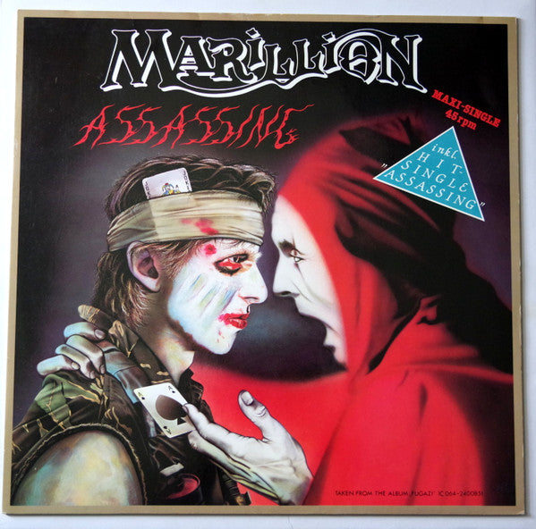 Marillion - Assassing - Vinyl 12" Single, 45 RPM, Maxi-Single, Stereo, 1984 (USED VG+)