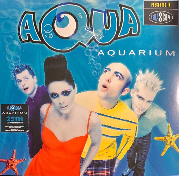 Aqua – Aquarium - Vinyl LP, Album, Limited Edition, Reissue, 25th Anniversary Edition (NEW SEALED)
