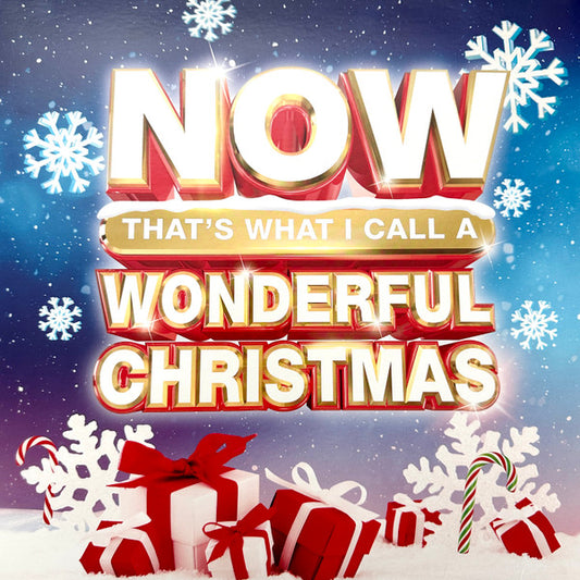 Various – Now That's What I Call A Wonderful Christmas - 2 x Vinyl LP, Compilation, Limited Edition, Red & White ‘Candy Floss’ (NEW SEALED)