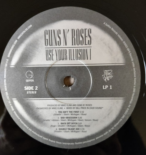 Guns N' Roses – Use Your Illusion I - 2 x Vinyl LP, Album, Reissue, Remastered, Stereo, Gatefold, Europe 2022 (NEW SEALED)