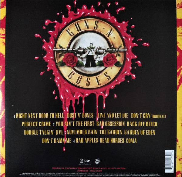 Guns N' Roses – Use Your Illusion I - 2 x Vinyl LP, Album, Reissue, Remastered, Stereo, Gatefold, Europe 2022 (NEW SEALED)