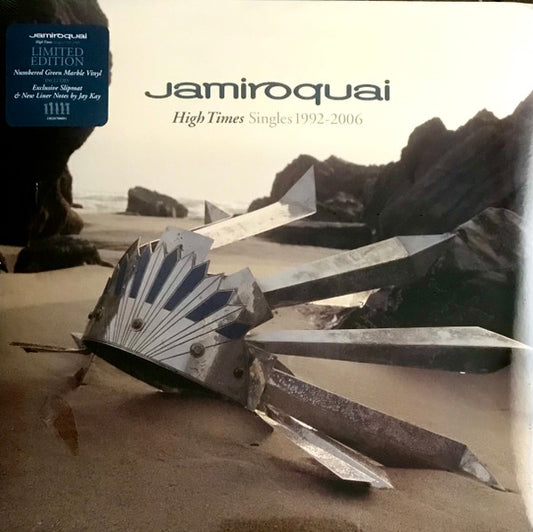 Jamiroquai ‎- High Times (Singles 1992–2006) - 2 × Vinyl LP, Compilation, Deluxe Edition, Limited Edition Green Marble, Numbered, Reissue (NEW SEALED)