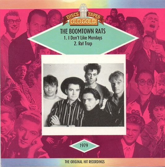 The Boomtown Rats ‎- I Don't Like Mondays / Rat Trap - Vinyl 7", 45 RPM, Pink Sleeve, UK 1988 (USED VG+)
