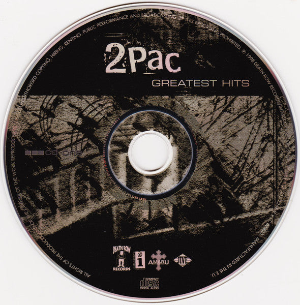 2Pac – Greatest Hits - 2 x CD, Compilation, Reissue, Europe (USED VG+)