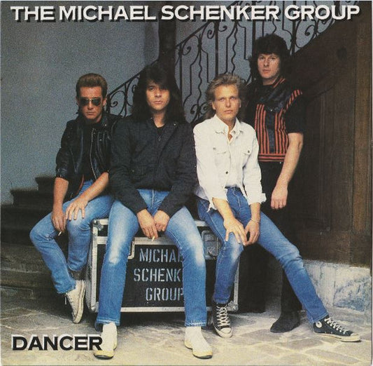 The Michael Schenker Group – Dancer - Vinyl 7", 45 RPM, Single, Clear, UK 1982 (USED VG+)