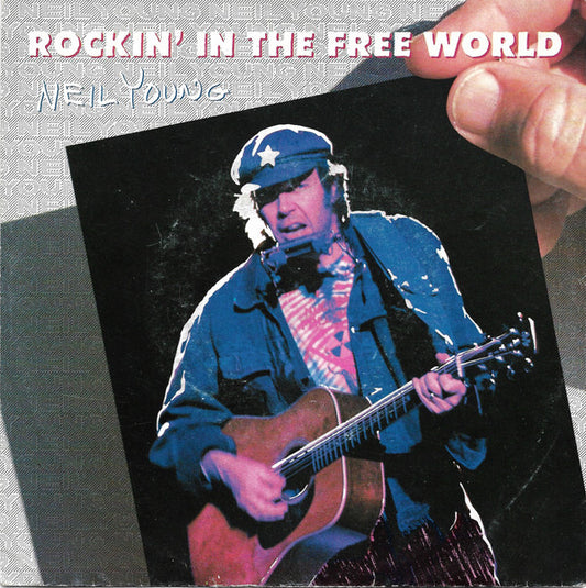 Neil Young ‎– Rockin' In The Free World - Vinyl 7", 45 RPM, Single, Stereo, 1989 (USED VG+)