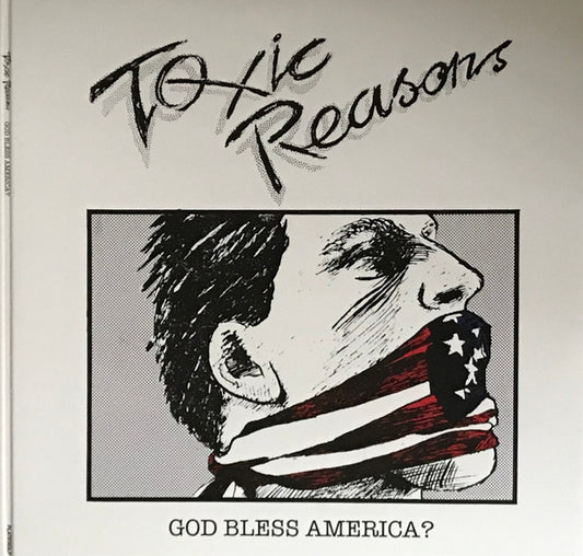 Toxic Reasons ‎- God Bless America? - 2 × Vinyl LP, Album, Compilation, Red, White & Blue Splatter Vinyl, UK 2023 (NEW SEALED)