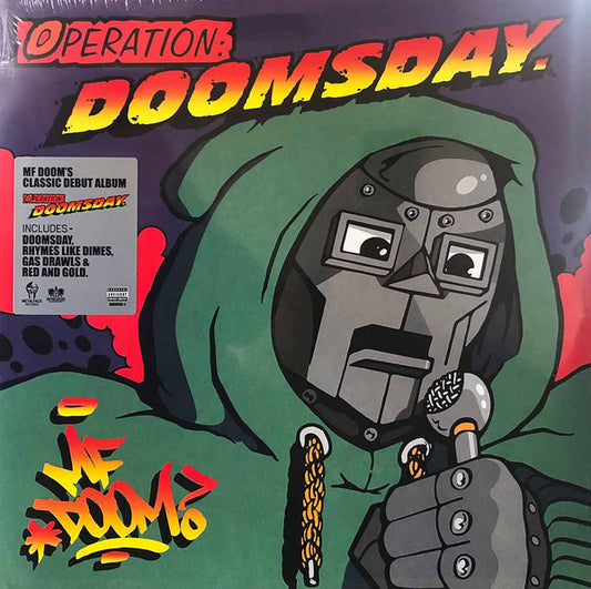 MF Doom ‎- Operation: Doomsday - 2 × Vinyl LP, Album, Reissue (NEW SEALED)