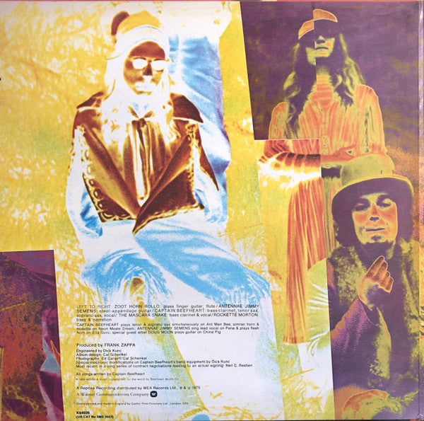 Captain Beefheart & His Magic Band - Trout Mask Replica - 2 × Vinyl LP, Album, Reissue, Stereo, UK 1977 (USED NM)