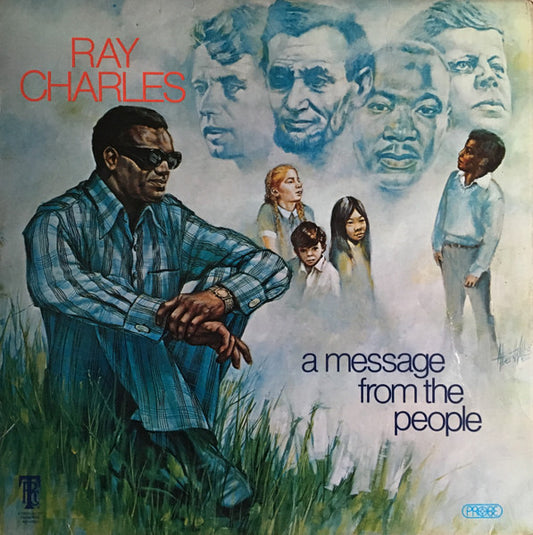 Ray Charles - A Message From The People - Vinyl LP, Album, UK 1972 (USED VG+)