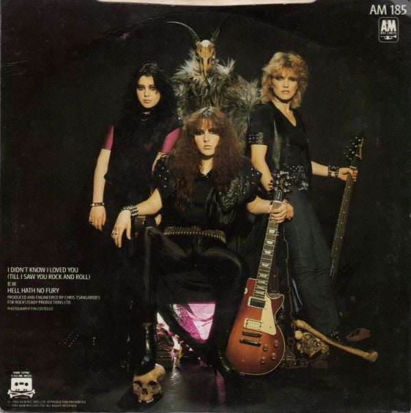 Rock Goddess ‎– I Didn't Know I Loved You (Till I Saw You Rock And Roll) - Vinyl 7", Single, 45 RPM, UK 1984 (USED VG+)