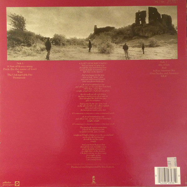 U2 - The Unforgettable Fire - Vinyl LP, Album, Stereo, 1984 (USED VG+)