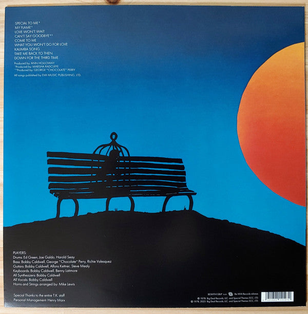Bobby Caldwell ‎– Bobby Caldwell - Vinyl LP, Album, Reissue, Remastered (NEW SEALED)
