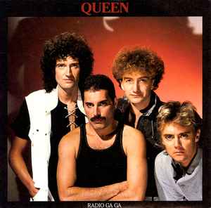 Queen ‎– Radio Ga Ga - Vinyl 7", 45 RPM, Single, Blue Injection Label, UK 1984 (USED VG+)