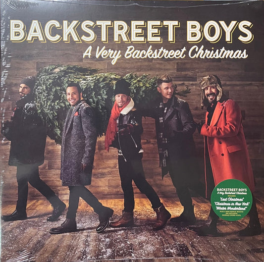 Backstreet Boys ‎- A Very Backstreet Christmas - Vinyl LP, Album, Limited Edition Emerald Green, Reissue (NEW SEALED)