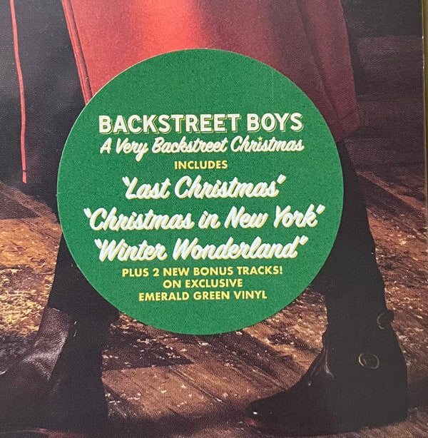 Backstreet Boys ‎- A Very Backstreet Christmas - Vinyl LP, Album, Limited Edition Emerald Green, Reissue (NEW SEALED)