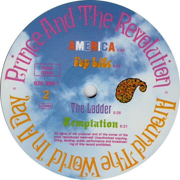 Prince And The Revolution – Around The World In A Day - Vinyl LP, Album, Stereo, Gatefold, Europe 1985 (USED NM)