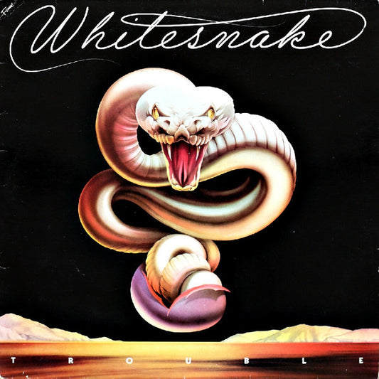 Whitesnake ‎– Trouble - Vinyl LP, Album, Reissue, Stereo, UK 1983 (USED NM)