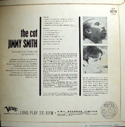 The Incredible Jimmy Smith - The Cat - Vinyl LP, Album, Mono, UK 1964 (USED VG)