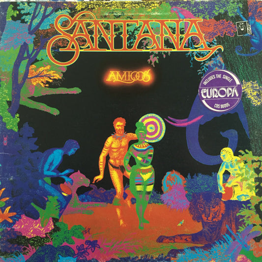 Santana ‎– Amigos - Vinyl LP, Album, Stereo, Gatefold, UK 1976 (USED VG)