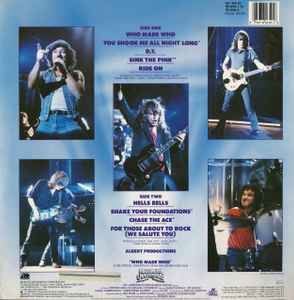 AC/DC ‎– Who Made Who - Vinyl LP, Album, Compilation, Reissue, Stereo (USED NM)