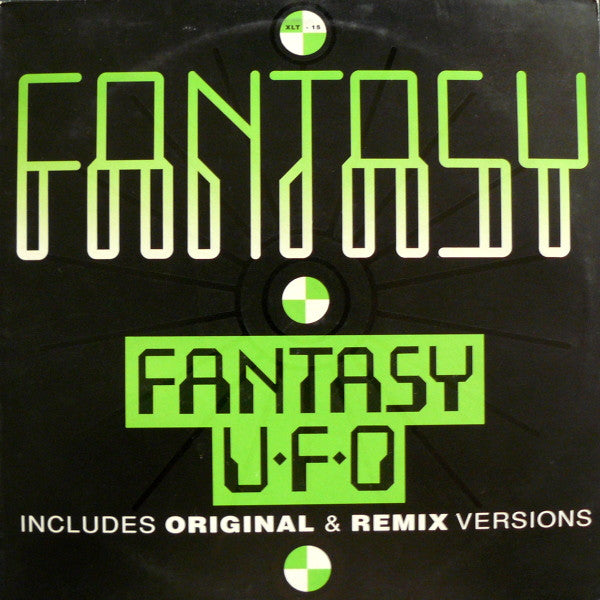 Fantasy U•F•O ‎– Fantasy (Includes Original & Remix Versions) - Vinyl 12", 33 ⅓ RPM, UK 1990 (USED VG+)