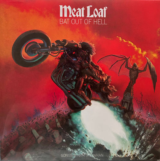 Meat Loaf ‎- Bat Out Of Hell - Vinyl LP, Album, Limited Edition Coke Bottle Clear, Reissue, Stereo (NEW SEALED)