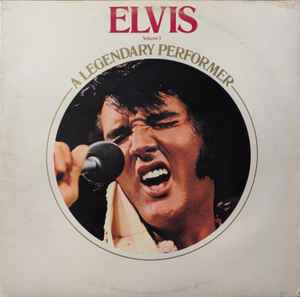 Elvis ‎– A Legendary Performer - Volume 1 - Vinyl LP, Compilation, Mono, UK 1974 (USED VG+)