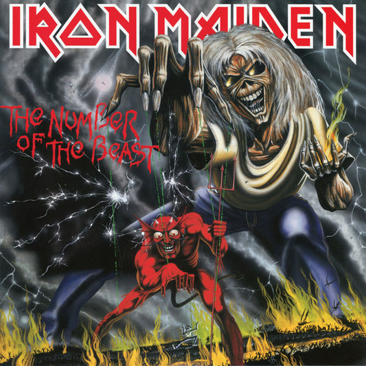 Iron Maiden ‎- The Number Of The Beast - Vinyl LP, Album, Reissue, Remastered (NEW SEALED)