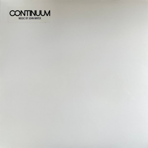 John Mayer – Continuum - 2 x Vinyl LP, Album, Reissue, Stereo (NEW SEALED)