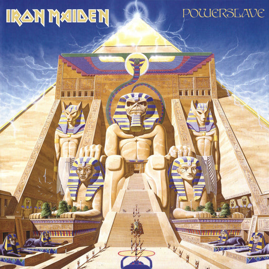 Iron Maiden ‎- Powerslave - Vinyl LP, Album, Limited Edition Zoetrope, Picture Disc, Reissue, Remastered, Special Edition 40th Anniversary (NEW SEALED)