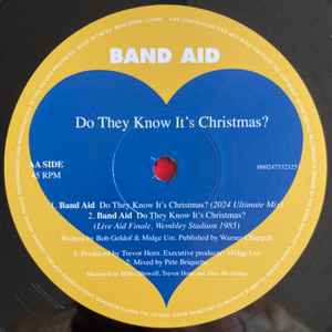 Band Aid – Do They Know It's Christmas? - Vinyl 12", 45 RPM, Maxi-Single, Compilation (NEW SEALED)