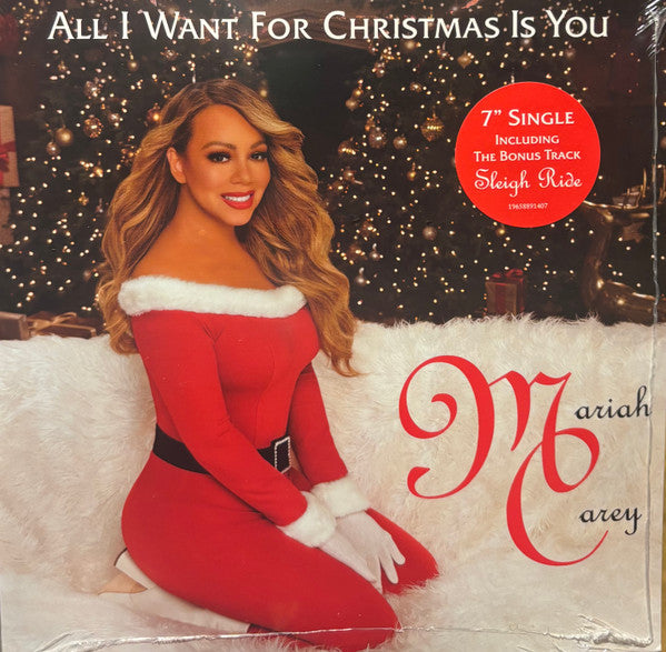 Mariah Carey – All I Want For Christmas Is You - Vinyl 7", Single, Reissue, Special Edition, 30th Anniversary (NEW SEALED)