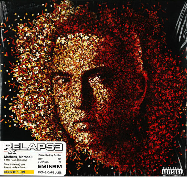 Eminem - Relapse - Vinyl LP, Album, Reissue (NEW SEALED)