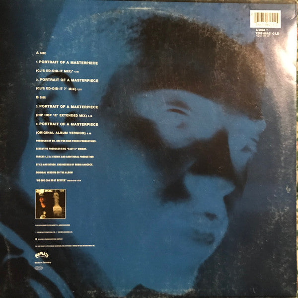The D.O.C. ‎– Portrait Of A Masterpiece - Vinyl 12", 45 RPM, Germany 1990 (USED VG)