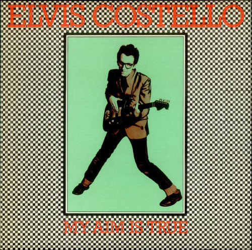 Elvis Costello - My Aim Is True - Vinyl LP, Album, Green Background Sleeve, UK 1977 (USED VG+)