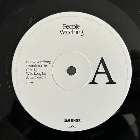 Sam Fender – People Watching - Vinyl LP, Album, Europe 2025 (NEW SEALED)